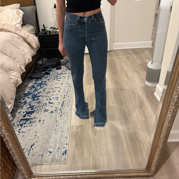 RE/DONE Levi’s Split Hem Jeans - Picture 3 of 3
